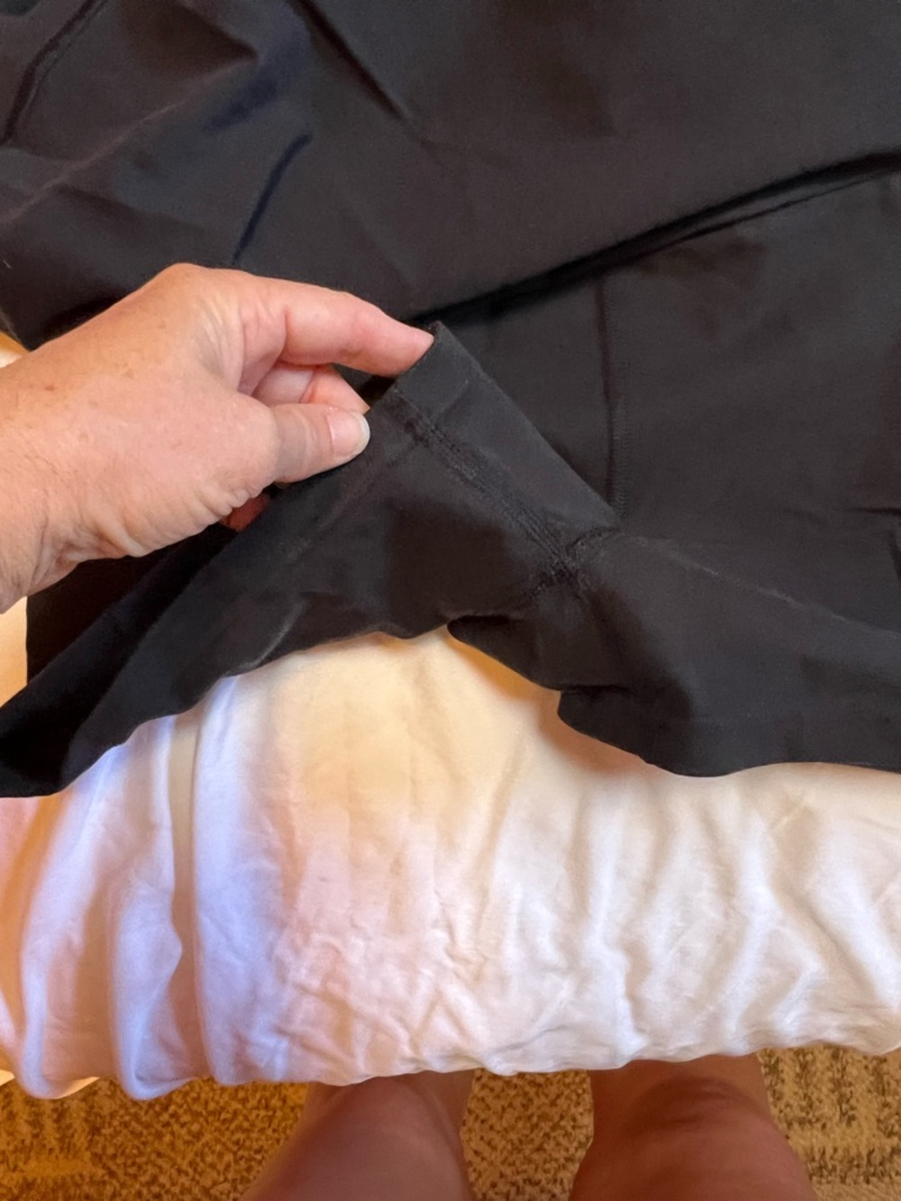 Pact Black Casual skort with pockets - Picture 8 of 8
